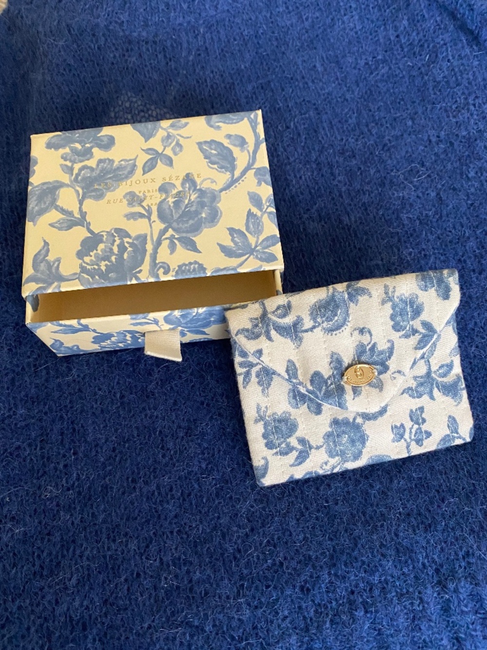 Sezane Floral Jewelry Set NWOT